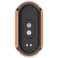 Etui z Diamentami do Xiaomi Smart Mi Band 9, Różowe rose gold