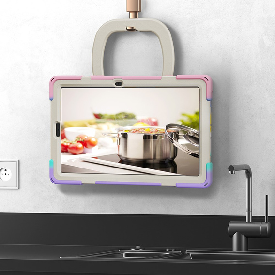 Etui dziecięce do Samsung Galaxy Tab S6 Lite 10.4" 2020/2022/2024, pancerne dla dziecka, kolorowe
