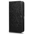 Etui z klapką do ASUS ROG Phone 8 Pro, Wallet Rhombus, czarne