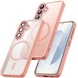 Etui do Samsung Galaxy S25 FE, do MagSafe, ERBORD Matt Case, różowe