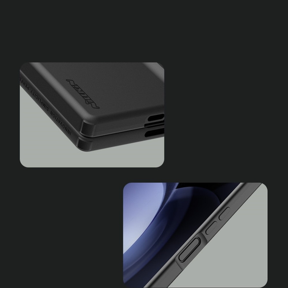 Etui z rysikiem NILLKIN do Samsung Galaxy Z Fold6 5G, Flex Pure, czarne