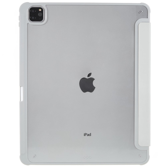 Etui do iPad Pro 12.9" 2022/2021/2020 (6/5/4 gen.), Smartcase Hybrid, z miejscem na rysik, szare