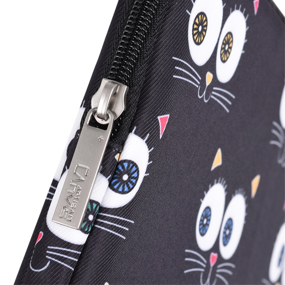 Etui na Laptopa 13" z Motywem Oczu – Czarne