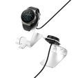 Ładowarka USB Stacja Dokująca do Huawei Watch 3 / 3 Pro / GT 2 Pro, Srebrna