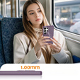 Etui do Samsung Galaxy S25 Ultra z paskiem, magnetyczne MagSafe  – fioletowe
