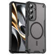 Etui Matt Case do Samsung Galaxy S25 FE, do MagSafe, wzmocnione, matowe czarne