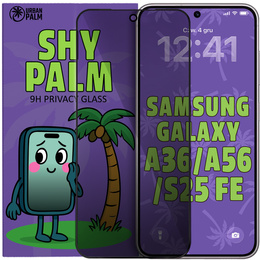 Szkło Hartowane Prywatyzujące Shy Palm do Samsung Galaxy A36/A56/S25 FE