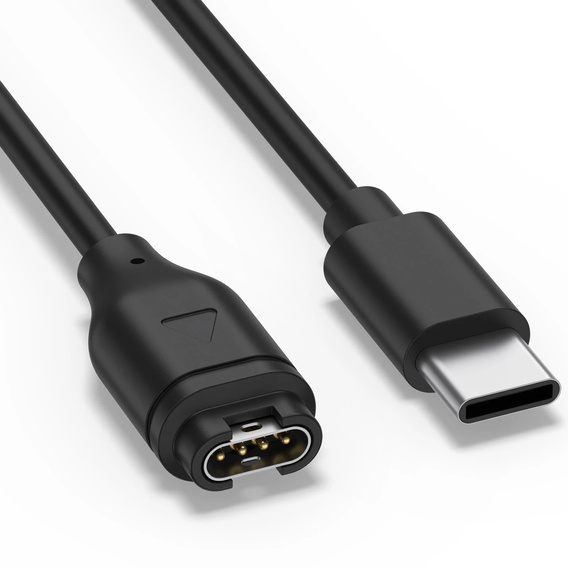 Kabel USB-C do ładowania smartwatcha Garmin 1m – szybka ładowarka i synchronizacja danych