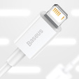BASEUS Calys-A02 Superior Kabel Lightning 1M/2.4A, White