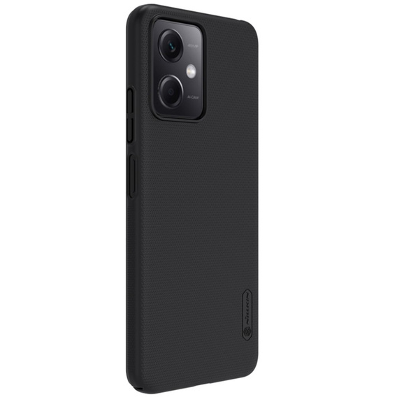 Etui NILLKIN do Xiaomi Redmi Note 12 5G / POCO X5 5G, Obudowa Super Frosted Shield Case, Czarne