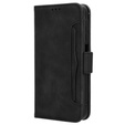 Etui z klapką do Motorola Moto G56 5G, Card Slot, czarne