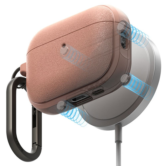 Etui Ringke Onyx Magnetic MagSafe do AirPods Pro 3 – Constant Coral