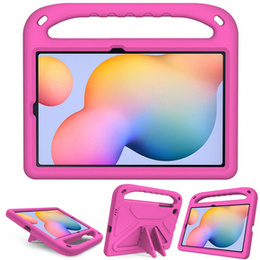 Etui dla dzieci do Samsung Galaxy Tab S6 Lite 10.4" 2020/2022/2024, dziecięce z uchwytem, różowe