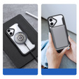 Etui z klapką Dux Ducis do iPhone 17, Skin X Pro, do MagSafe, czarne