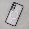 Etui Magnetic Dual Glass MagSafe do Samsung Galaxy S23, czarne