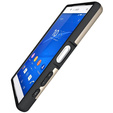 SHTL Etui Sony Xperia Z5 Compact, Obudowa Dual Shell Case, Złote