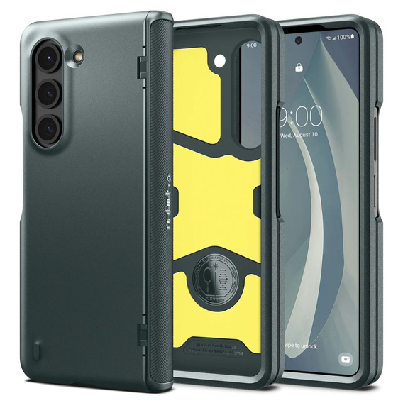 Etui Spigen do Samsung Galaxy Z Fold 5, Slim Armor Pro, Zielone