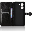 Etui z klapką do Xiaomi Redmi A5, Wallet Rhombus, czarne