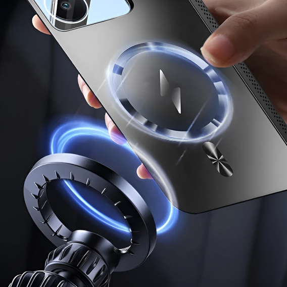 Etui do Oppo Reno 13, MagSafe, czarne