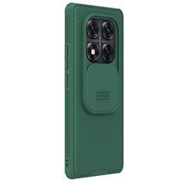 Etui do Xiaomi Redmi Note 14 Pro 5G / Xiaomi Poco X7 5G, pancerne Nillkin, CamShield Pro, zielone