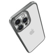 Etui SPIGEN do iPhone 14 Pro, Optik Crystal, Chrome Grey