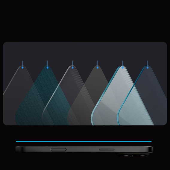 SPIGEN Szkło Hartowane do iPhone 17 Pro Max / 16 Pro Max, Glas.TR EZ Fit (2 sztuki)