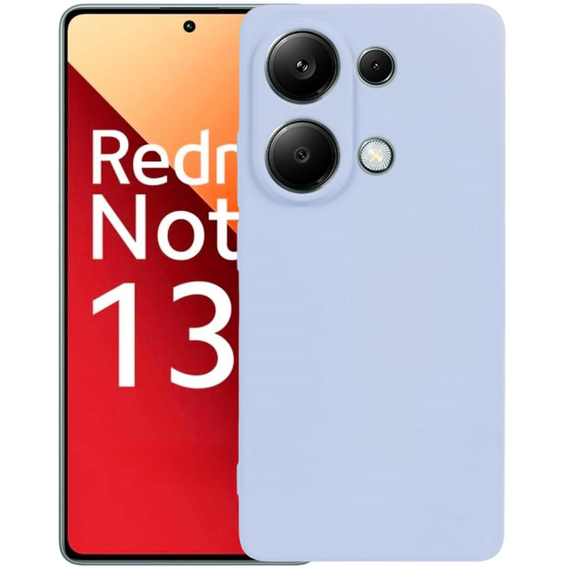 Etui do Xiaomi Redmi Note 13 Pro 4G / Xiaomi Redmi Note 14S / Xiaomi Poco M6 Pro 4G, Silicone Lite, fioletowe
