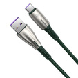 Baseus kabel Cafule Metal USB – USB-C 0,25 m 66W - czarny