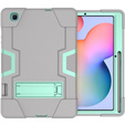 Etui do Samsung Galaxy Tab S6 Lite 10.4" 2020/2022/2024, Pancerne, Szare Zielone