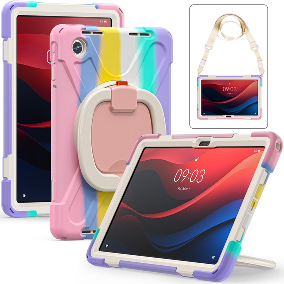 Etui dla dzieci do Lenovo Tab M11, pancerne, wielokolorowe