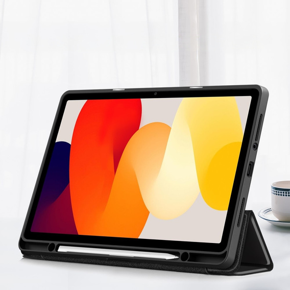 Etui do Xiaomi Redmi Pad SE 11", Smartcase Hybrid, z miejscem na rysik, czarne