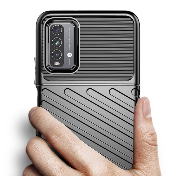 Etui do Xiaomi Redmi 9T, Thunder, czarne