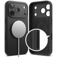 Etui Ringke do iPhone 17 Pro, Silicone MagSafe, Black