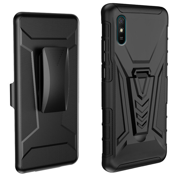 Etui Heavy Duty Hybrid do Xiaomi Redmi 9A, Black