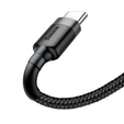 BASEUS Cafule Kabel Type-C 3A 0.5M - Black/Grey