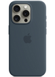 Oryginalne Etui Apple Silicone Case MagSafe do iPhone 15 Pro, Storm Blue MT1D3ZM/A