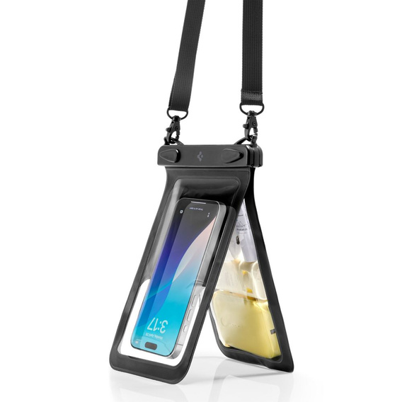 SPIGEN A603 Uniwersalne Wodoodporne Etui - czarne