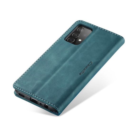 Etui CASEME do Samsung Galaxy A52 / A52s, Leather Wallet Case, niebieskie