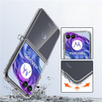 Etui do Motorola Razr 50 Ultra, Fusion Hybrid, przezroczyste
