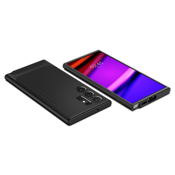 Etui SPIGEN do Samsung Galaxy S23 Ultra, Neo Hybrid, Czarne