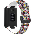 Pasek Silikonowy do Xiaomi Mi Band 7 Pro, Kolorowe czaszki