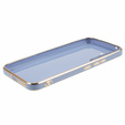 Etui do Samsung Galaxy A15, Glamour CamShield, niebieskie + szkło 9H