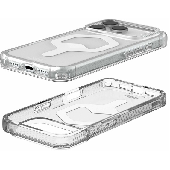 Etui Urban Armor Gear do iPhone 17 Pro, Plyo MagSafe, ice/White