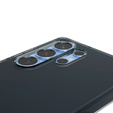 Etui Spigen do Galaxy S25 Ultra, Liquid Crystal, przezroczyste czarne + Szkło Hartowane 9h