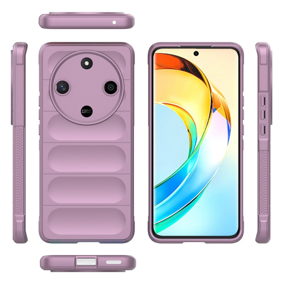 Etui do Honor Magic 6 Lite 5G, Gaming Shockproof, fioletowe