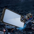Etui do iPhone 15, ERBORD Impact Guard, czarne