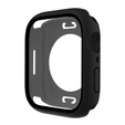 2w1 Etui + Szkło Hartowane do Apple Watch 7/8/9 45MM, Czarne