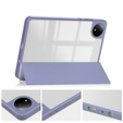 Stylowe etui do Xiaomi Redmi Pad SE 8.7" – Smartcase Hybrid Marble fioletowe