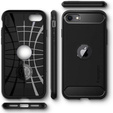 Etui Spigen Rugged Armor do iPhone SE 2020/2022 – kolor Black