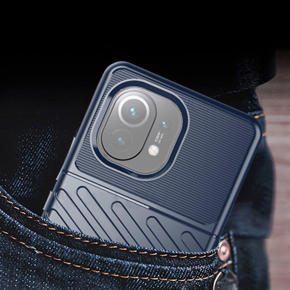 Etui do Xiaomi Mi 11, Thunder, niebieskie